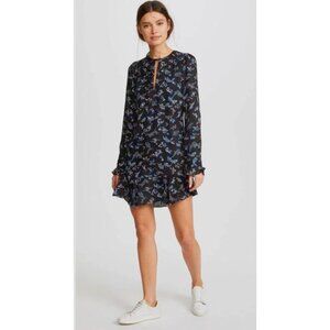 Veronica Beard Preston Floral Silk Dress